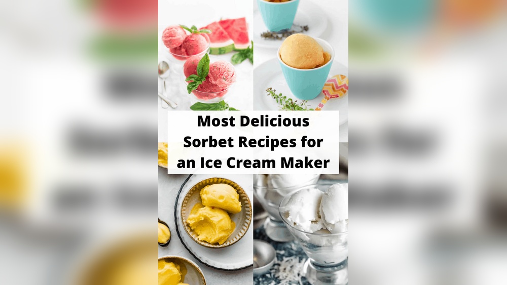 Sorbet Ice Cream Maker