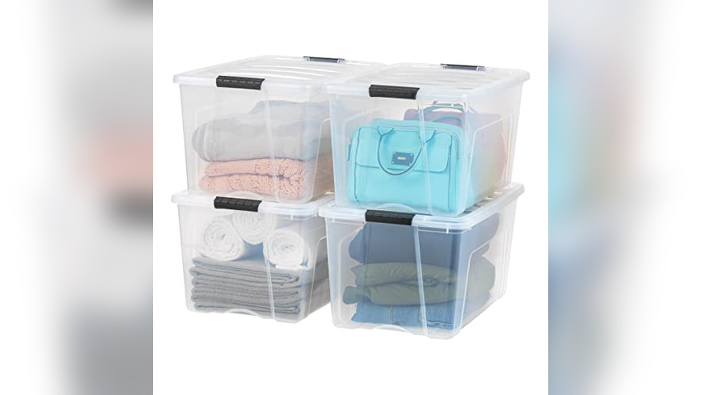 Storage Bins With Lids