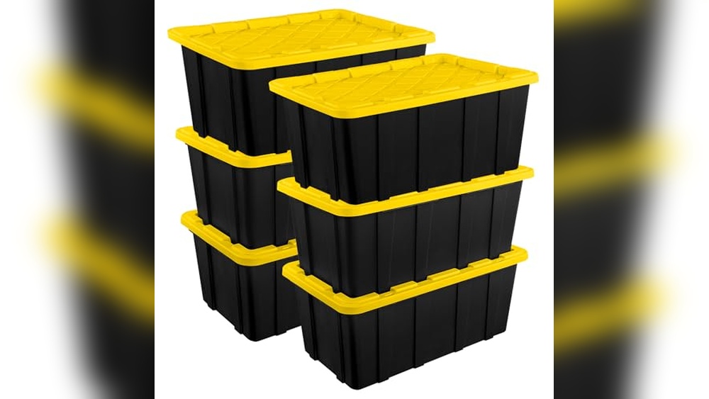 Storage Totes With Lids