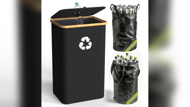 Stylish Recycling Bins for Kitchen