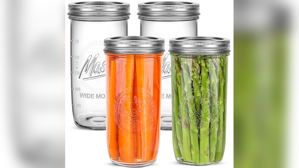 Tall Mason Jars