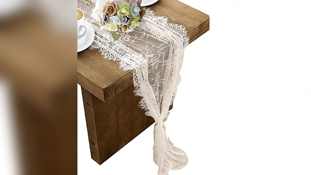White Table Runner