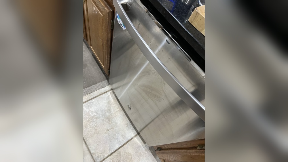 Windex on Stainless Steel