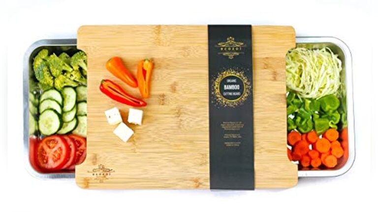 Cutting Board With Trays