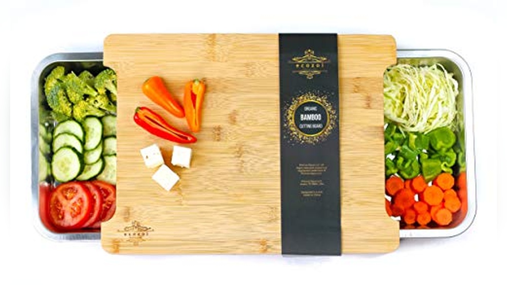 Cutting Board With Trays